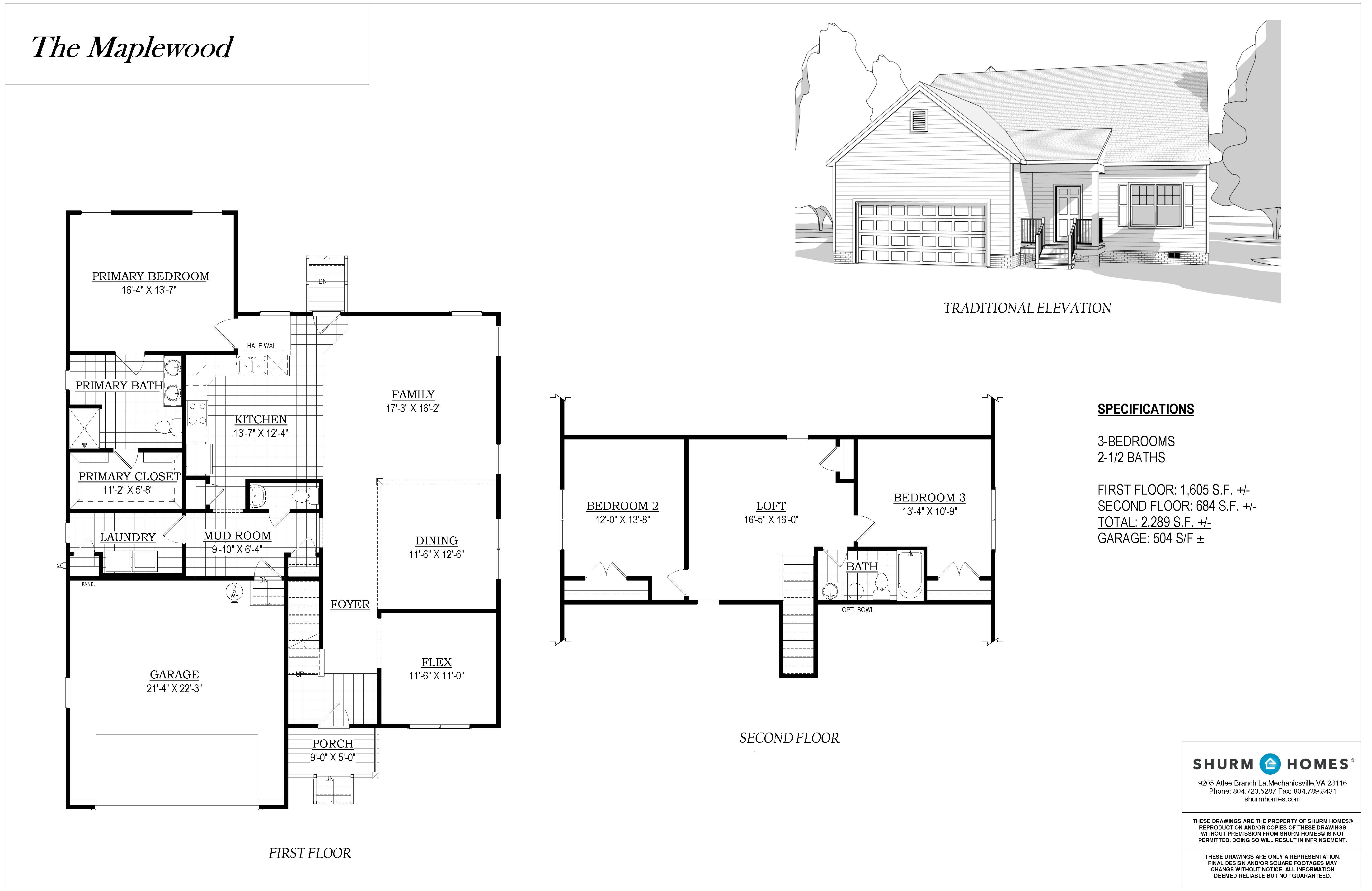 The Maplewood Shurm Homes